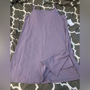 NWT active wear dress built in shorts pockets sz Large L